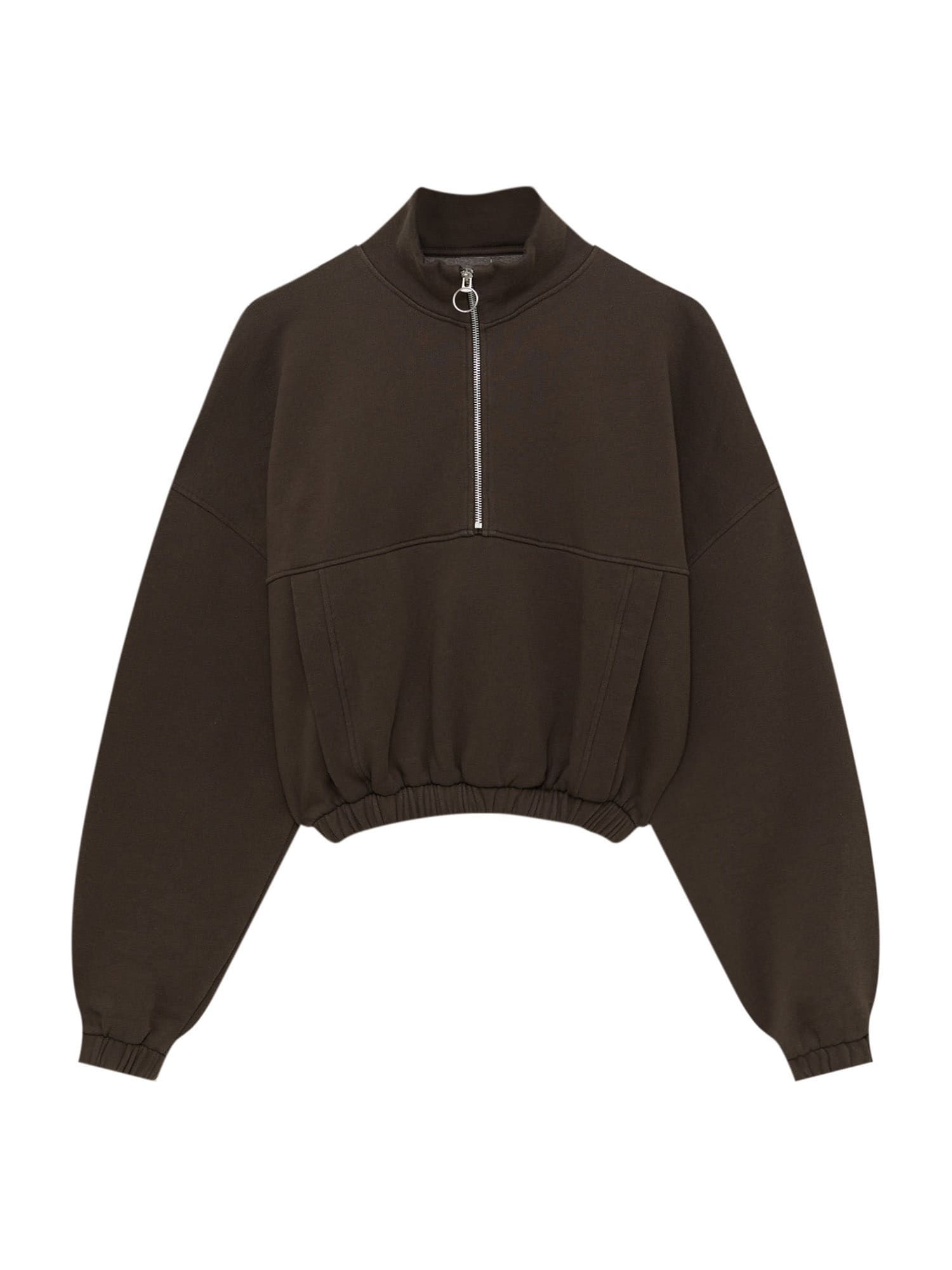 Pull&Bear Majica  temno rjava