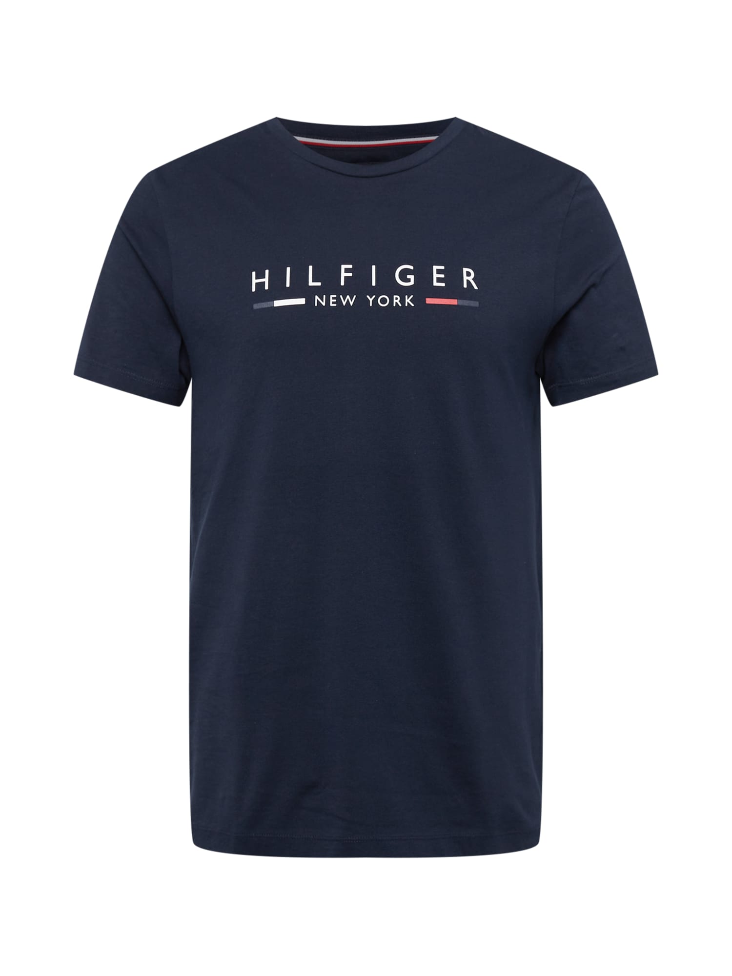 TOMMY HILFIGER Majica 'NEW YORK'  nočno modra / rdeča / bela