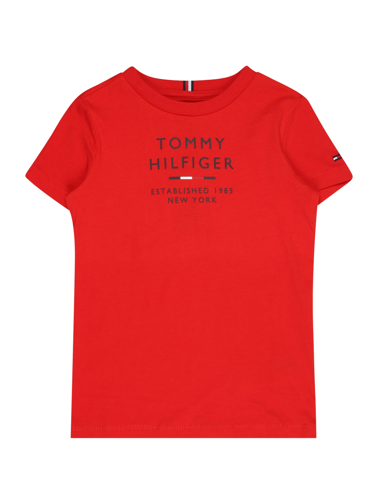 TOMMY HILFIGER Majica  temno modra / rdeča