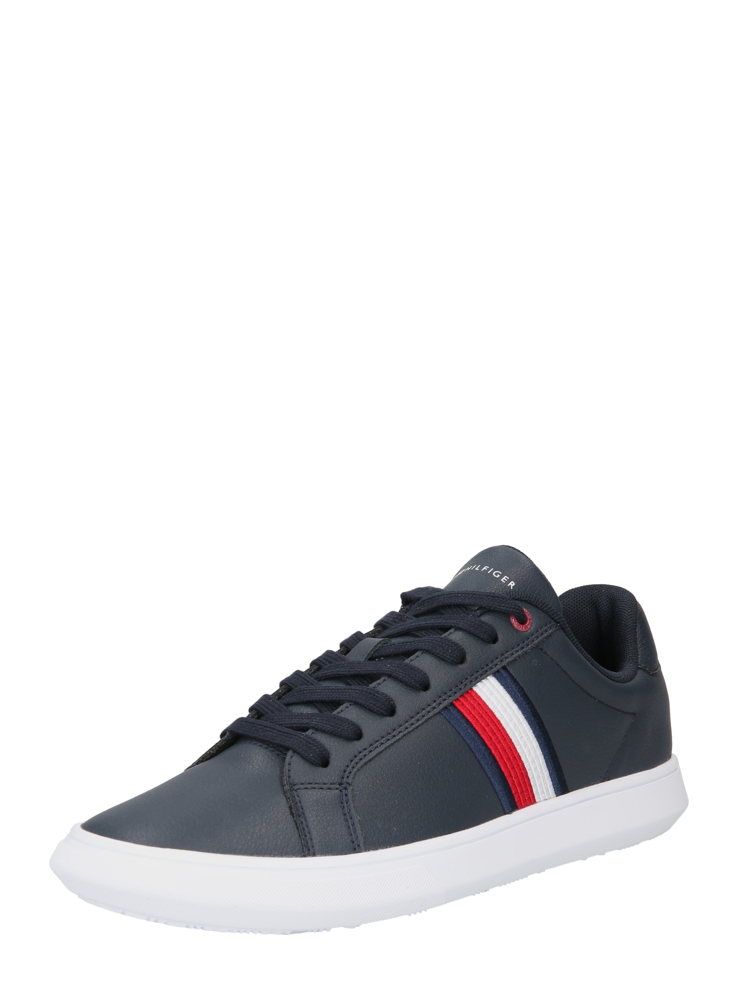 TOMMY HILFIGER Nizke superge  mornarska / rdeča / bela