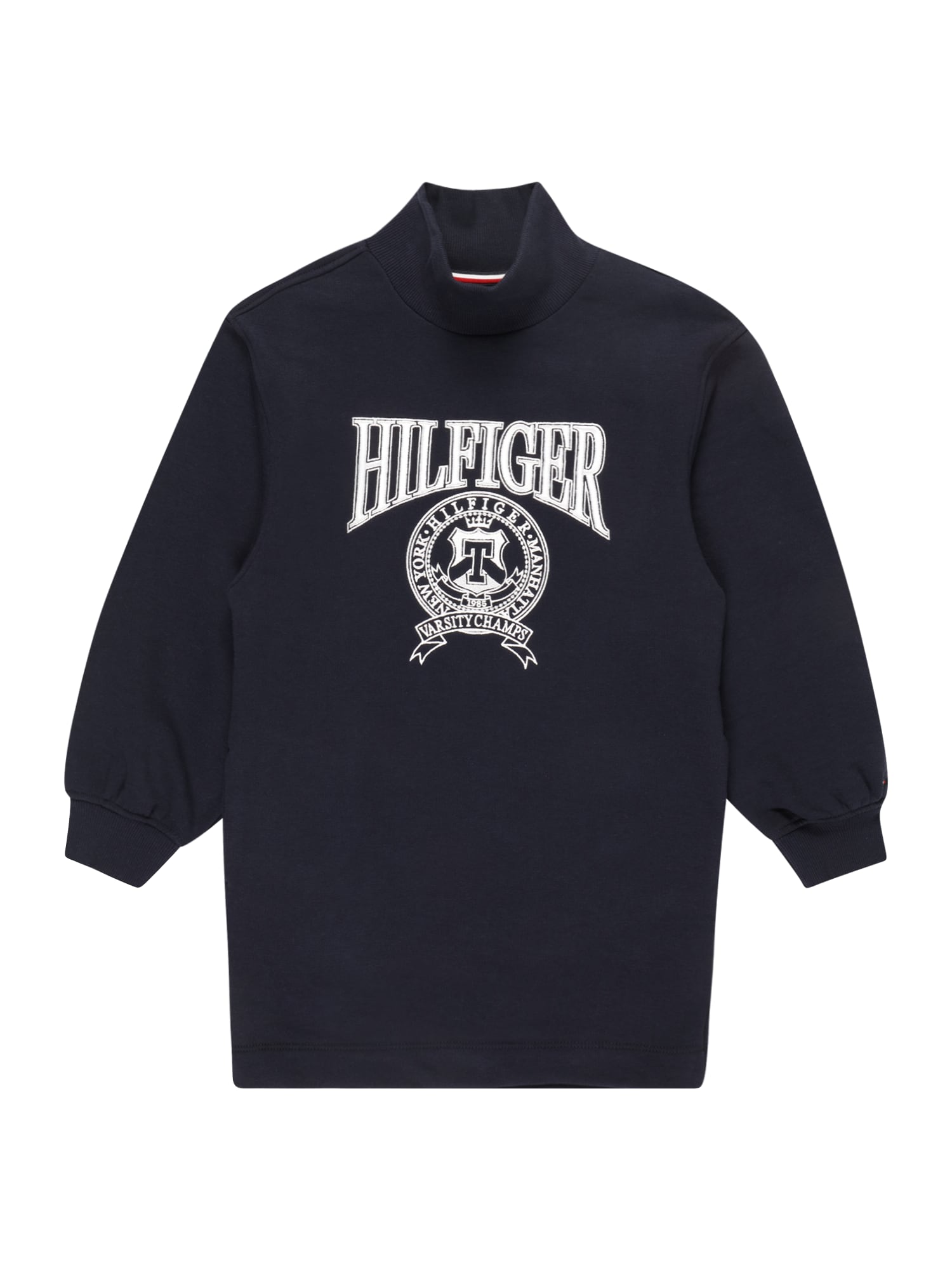 TOMMY HILFIGER Obleka  temno modra / bela