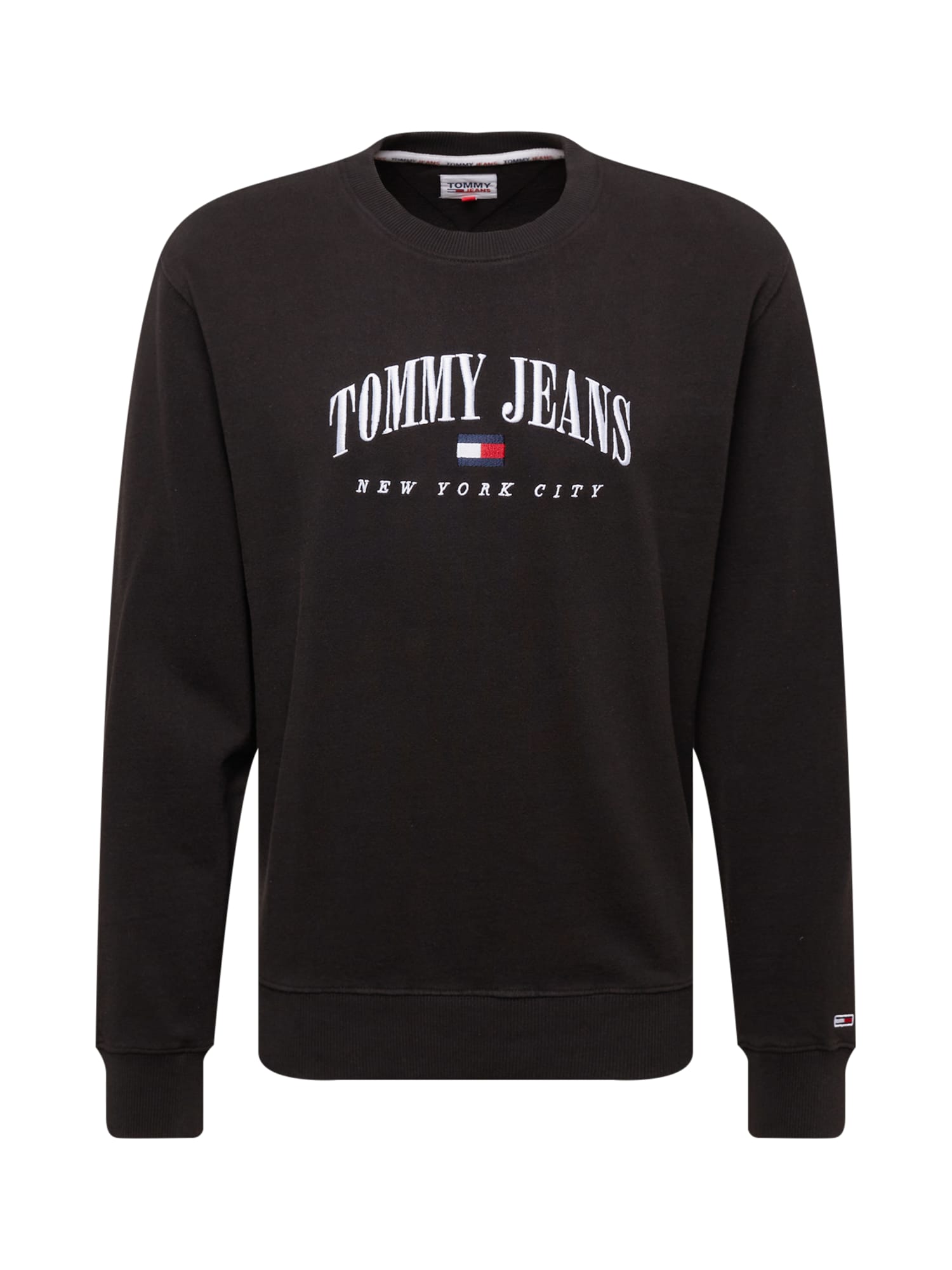 Tommy Jeans Majica  rdeča / črna / bela