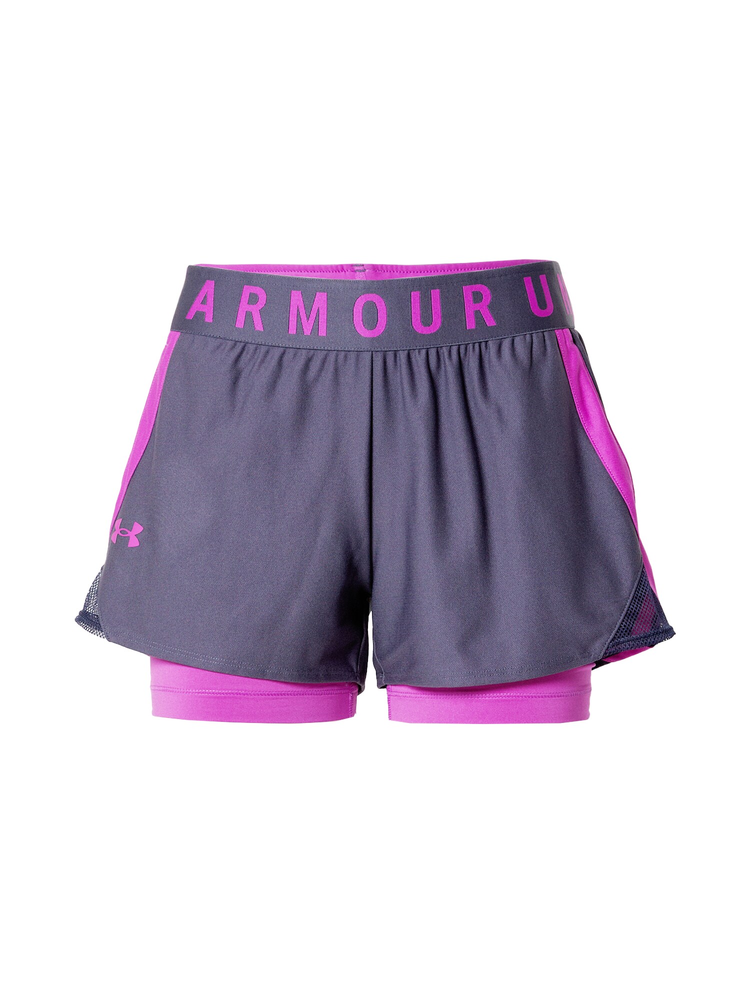 UNDER ARMOUR Športne hlače  sliva / orhideja