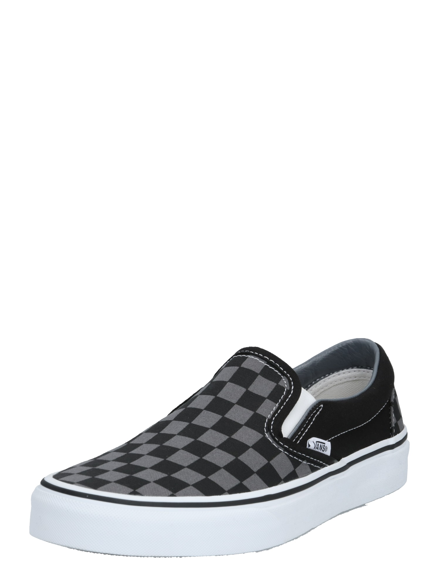 VANS Natikači 'Classic Slip-On'  siva / črna / bela