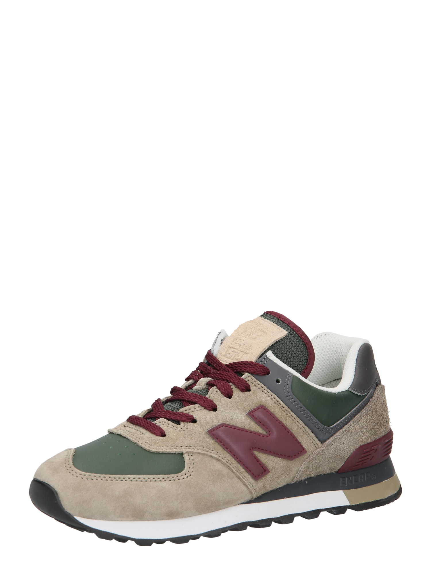 new balance Nizke superge  kamen / temno zelena / burgund / bela