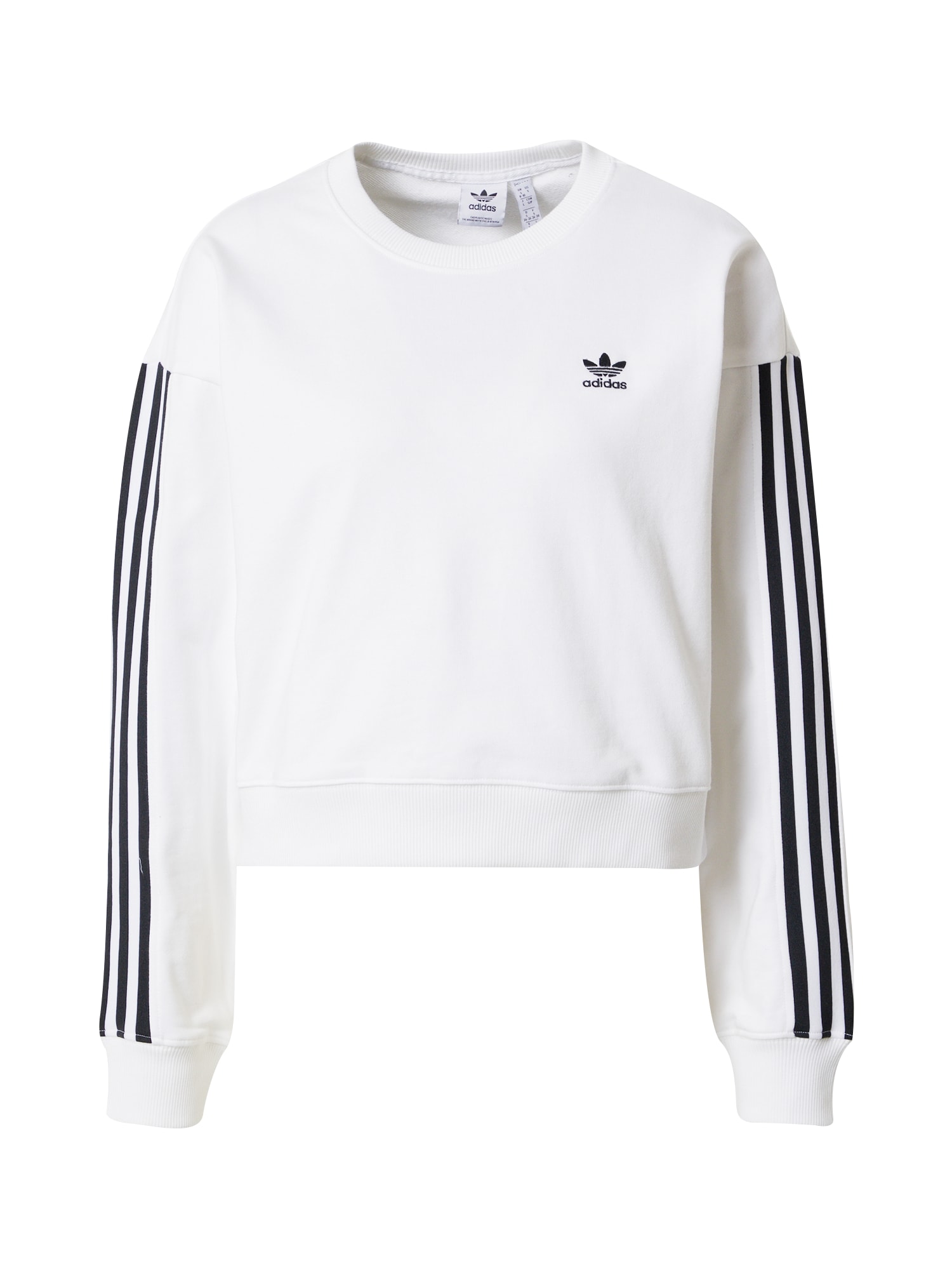 ADIDAS ORIGINALS Majica  črna / bela