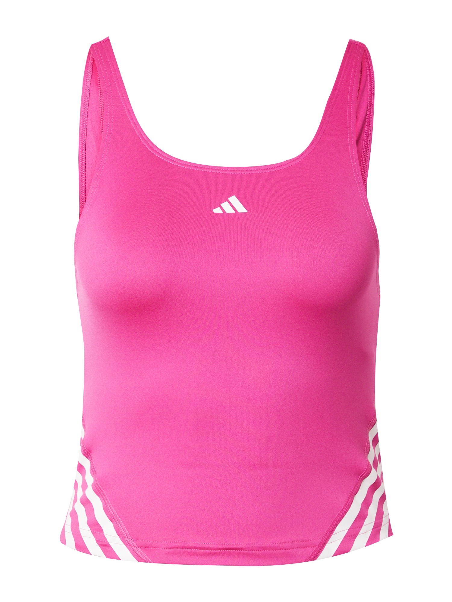 ADIDAS PERFORMANCE Športni top  roza / bela