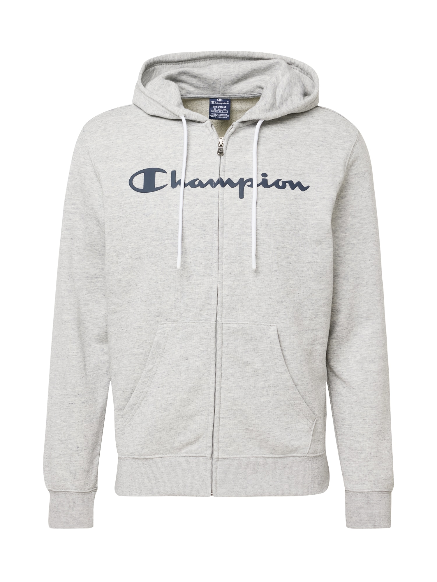 Champion Authentic Athletic Apparel Jopa na zadrgo  encijan / pegasto siva