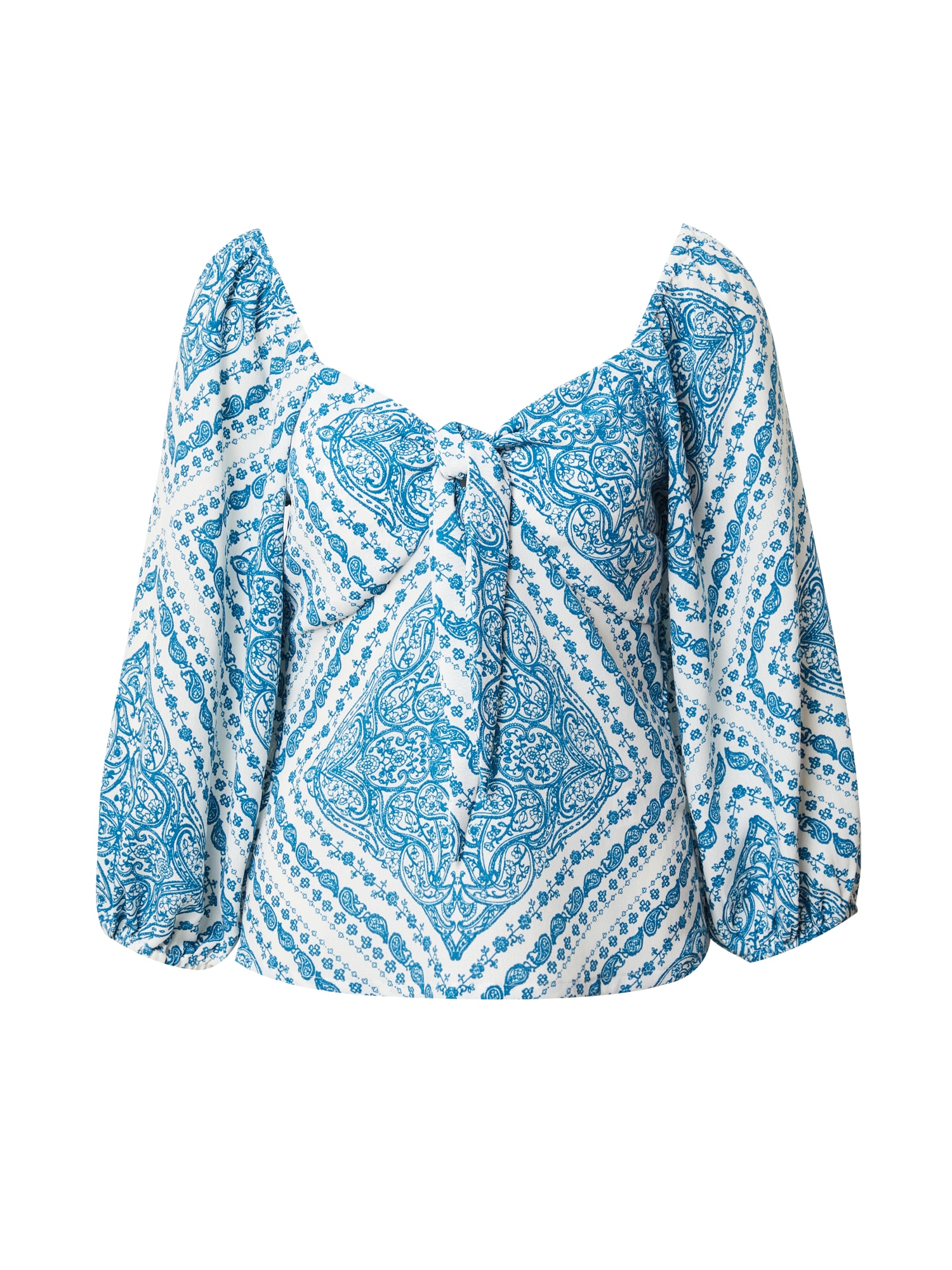 Dorothy Perkins Bluza  modra / bela