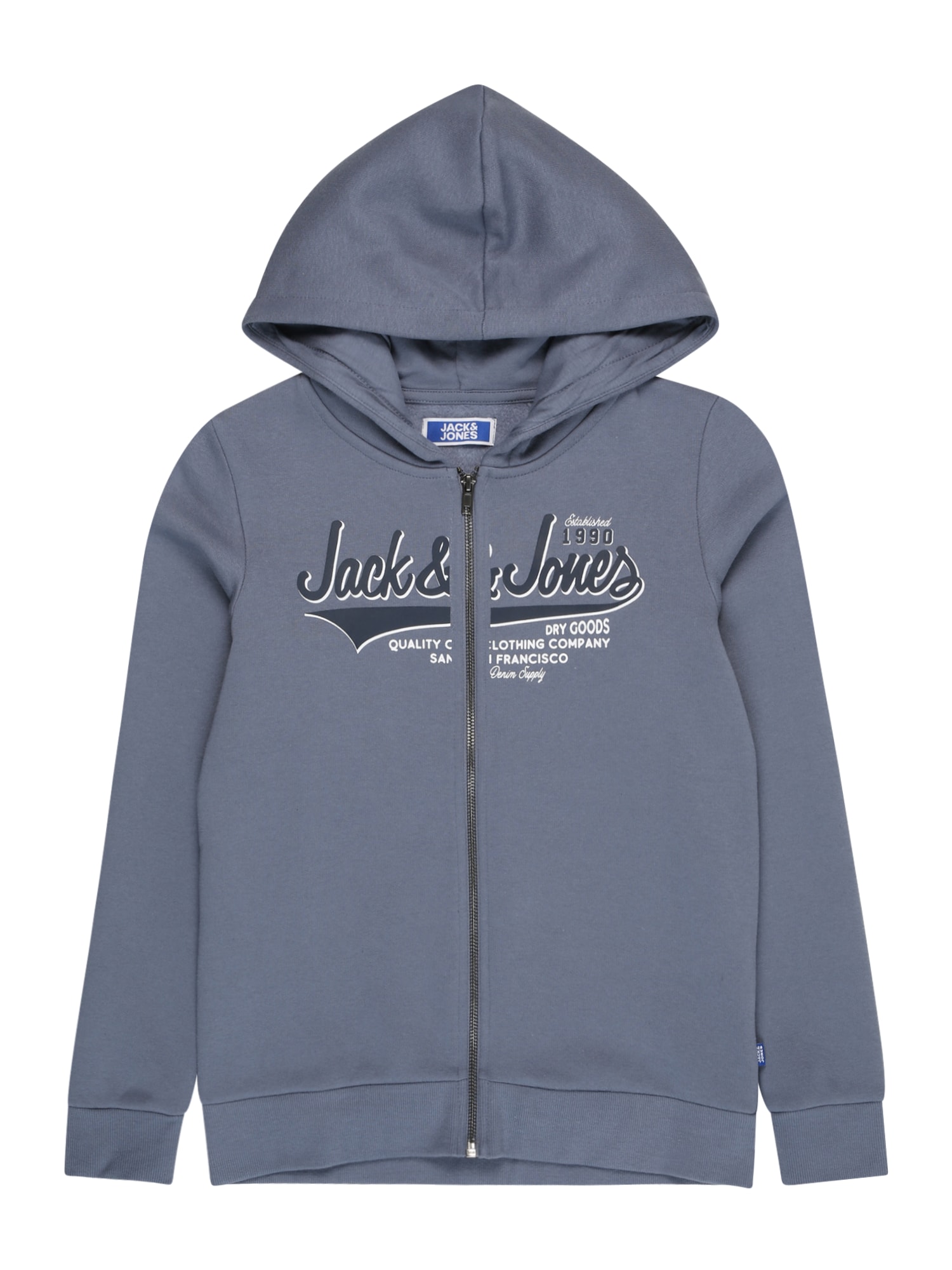 Jack & Jones Junior Jopa na zadrgo  modra / bela