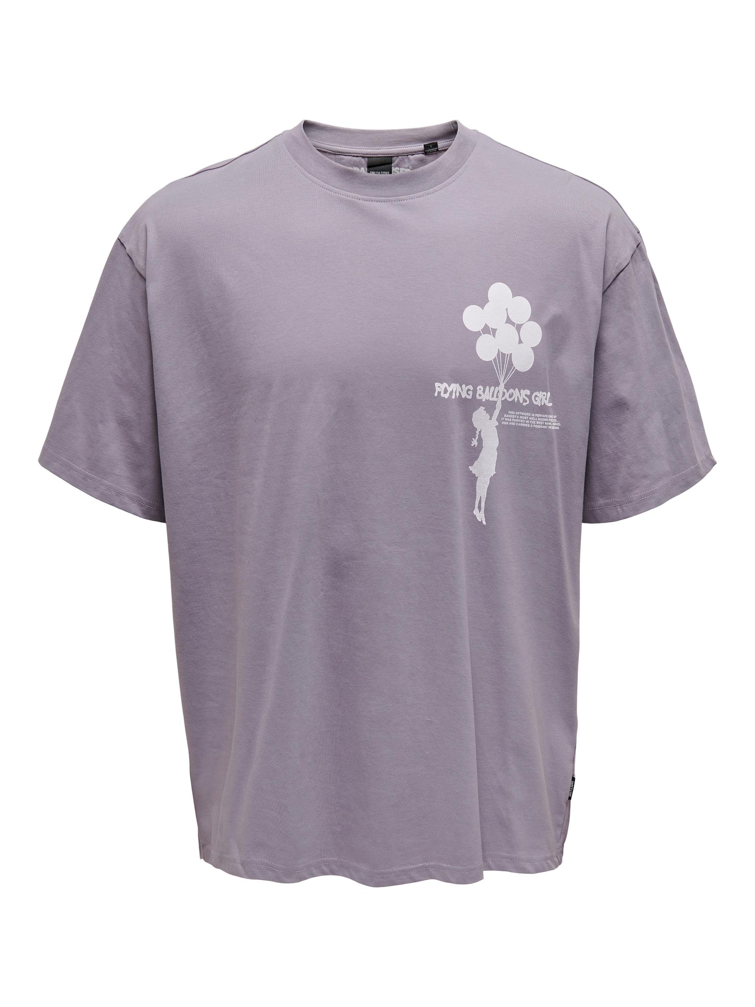 Only & Sons Majica  majnica / pastelno lila