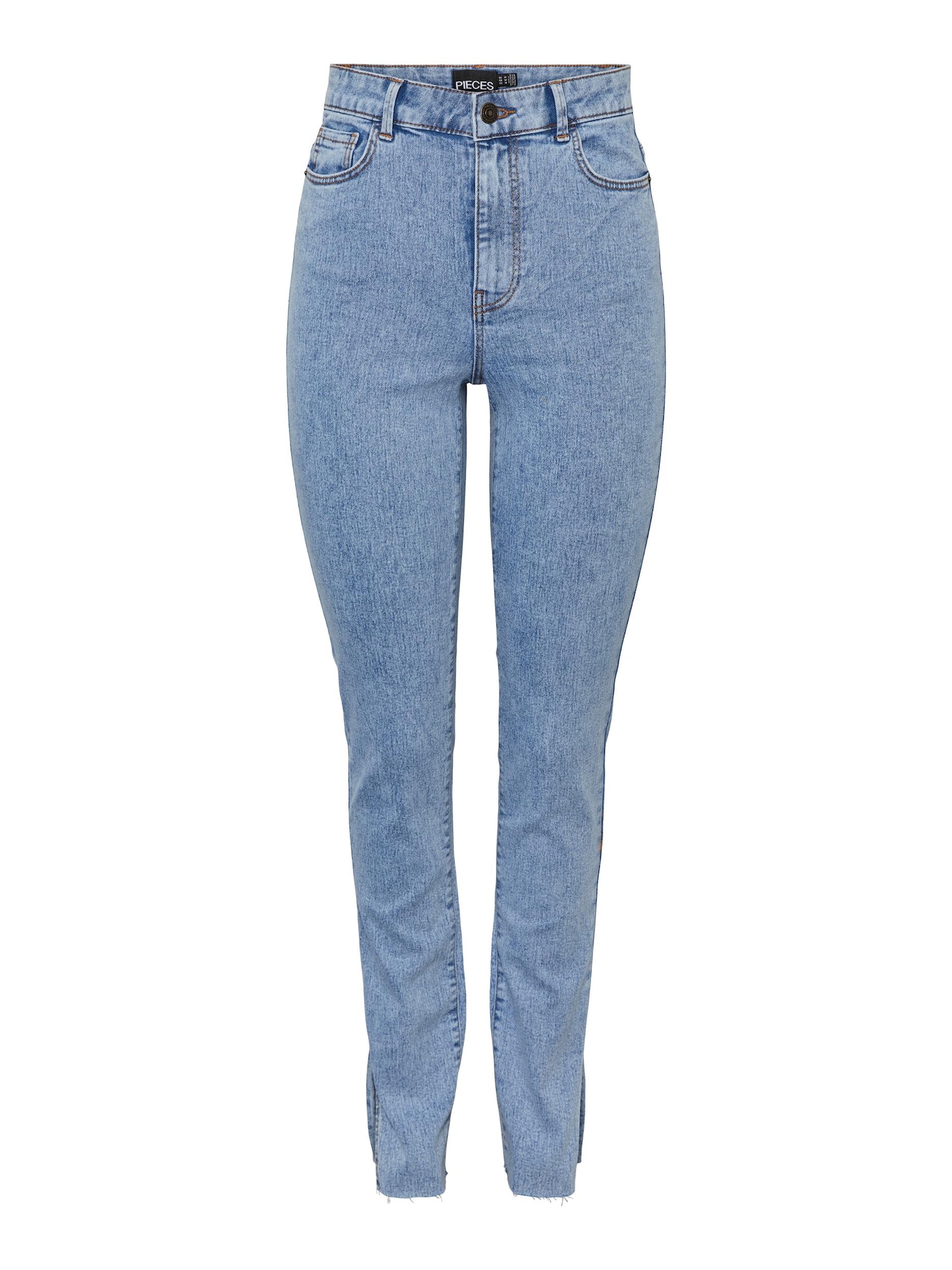 PIECES Kavbojke 'PEGGY'  moder denim