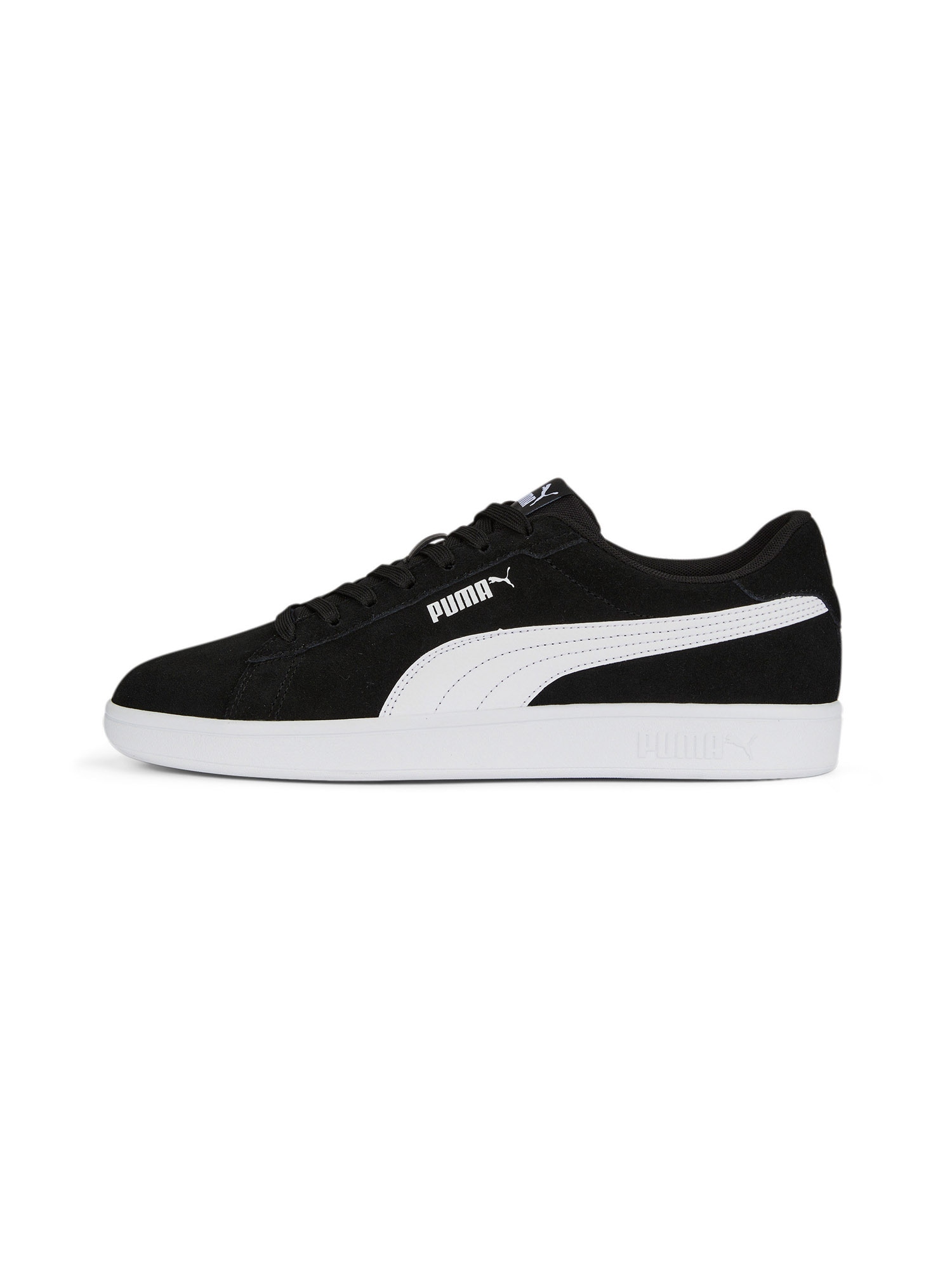 PUMA Nizke superge 'Smash 3.0'  črna / bela