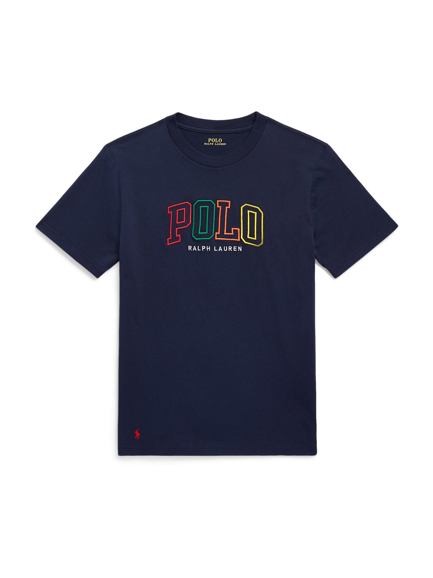 Polo Ralph Lauren Majica  mornarska / mešane barve