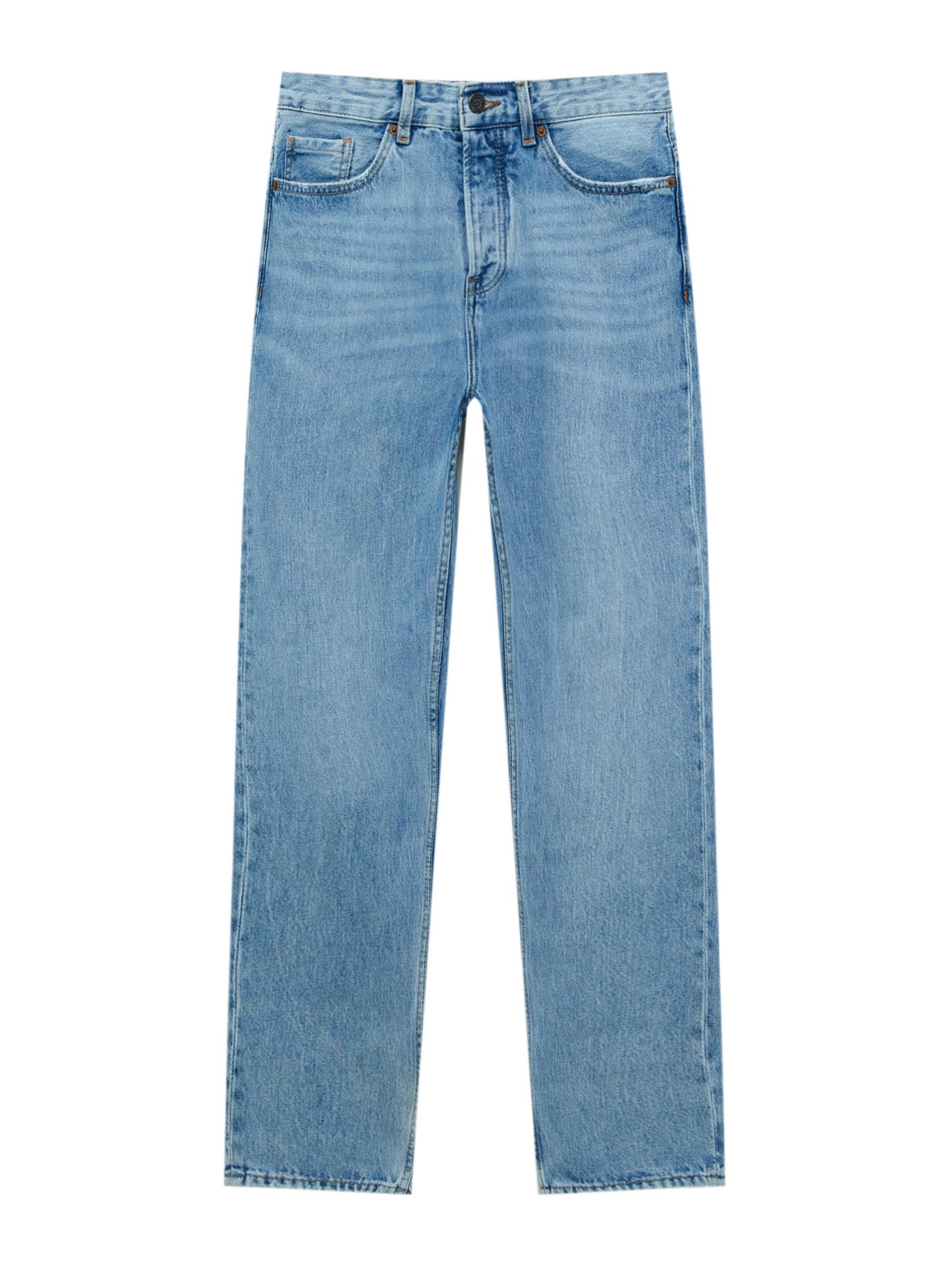 Pull&Bear Kavbojke  moder denim