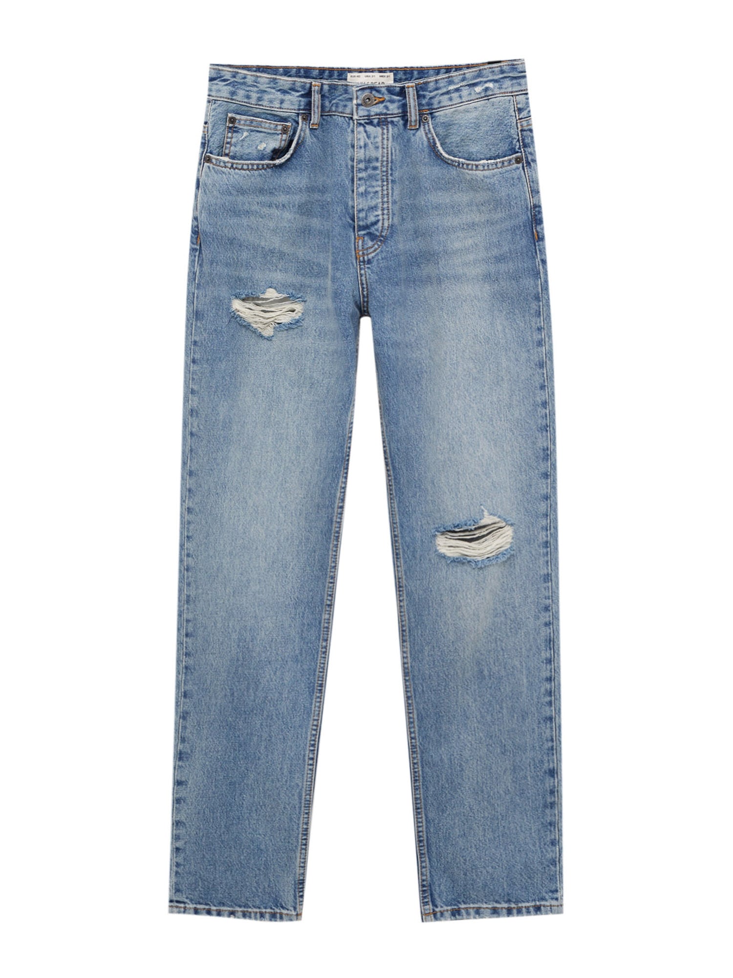 Pull&Bear Kavbojke  moder denim