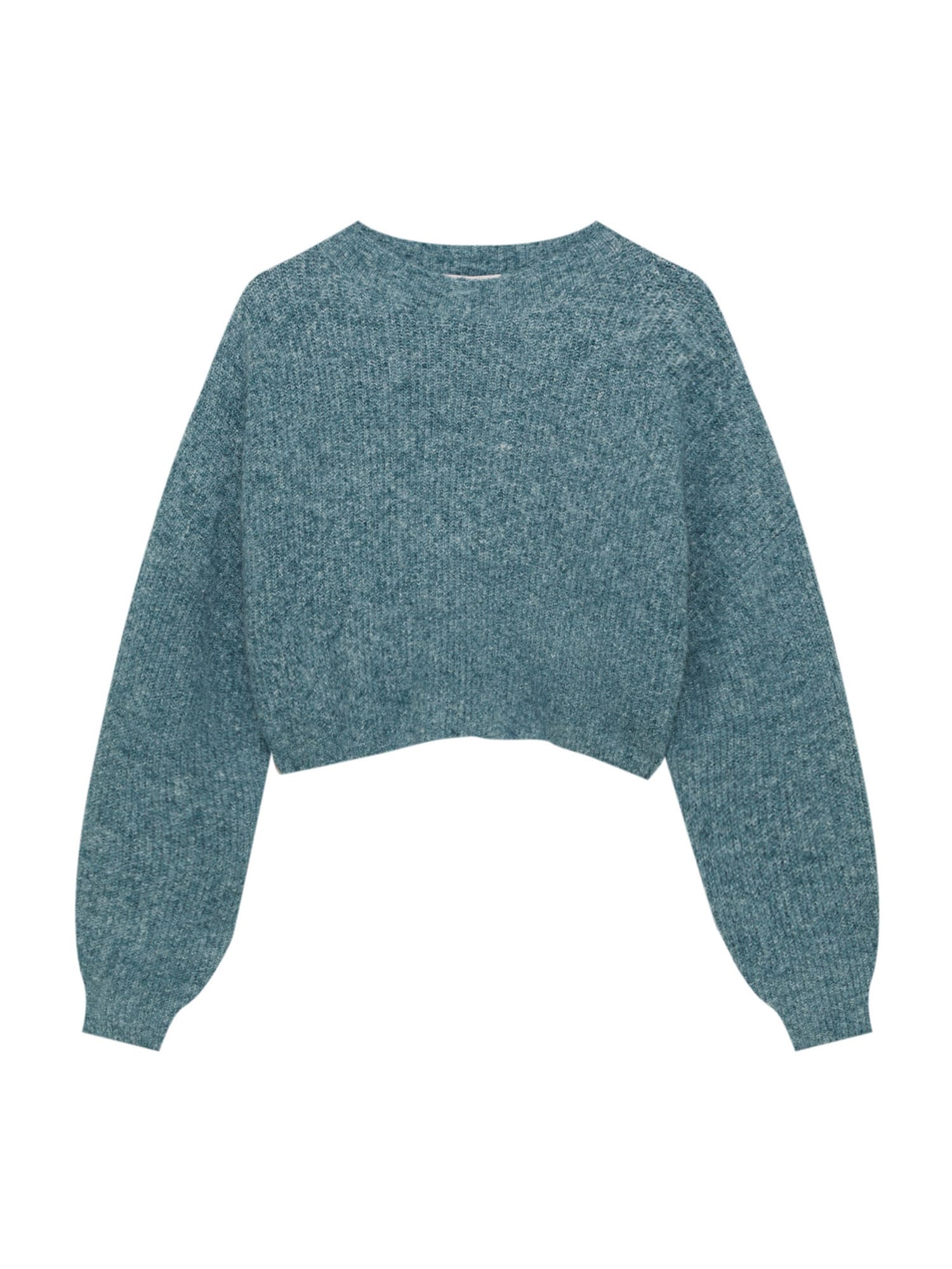 Pull&Bear Pulover  progasto modra