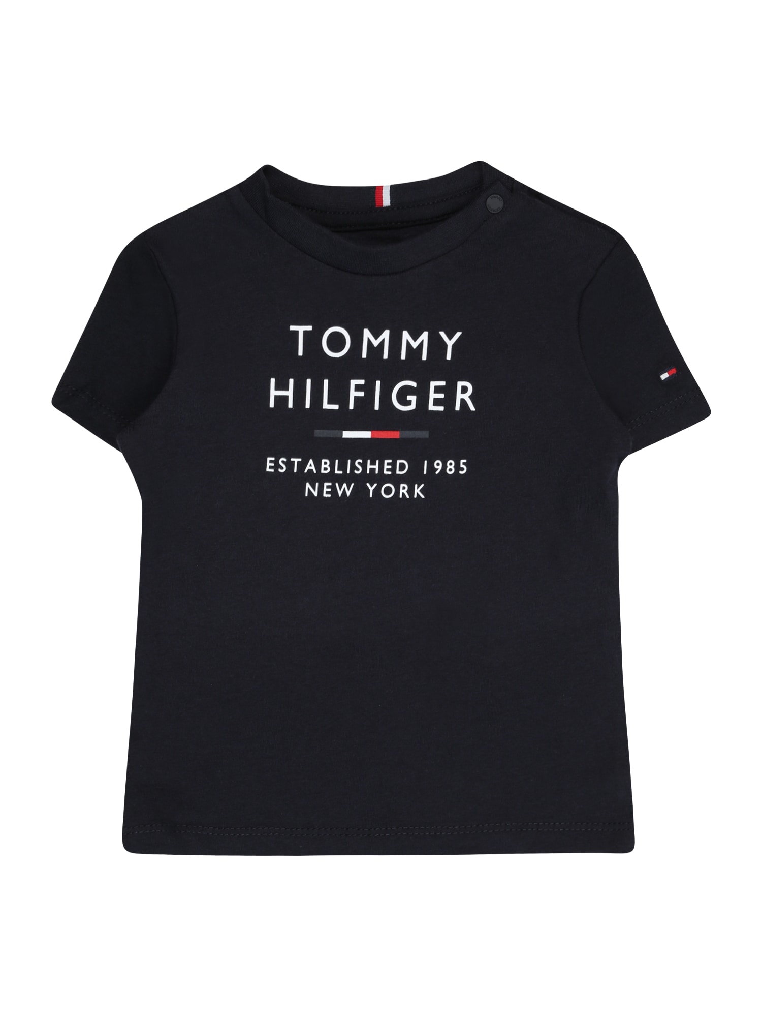 TOMMY HILFIGER Majica  marine / rdeča / bela