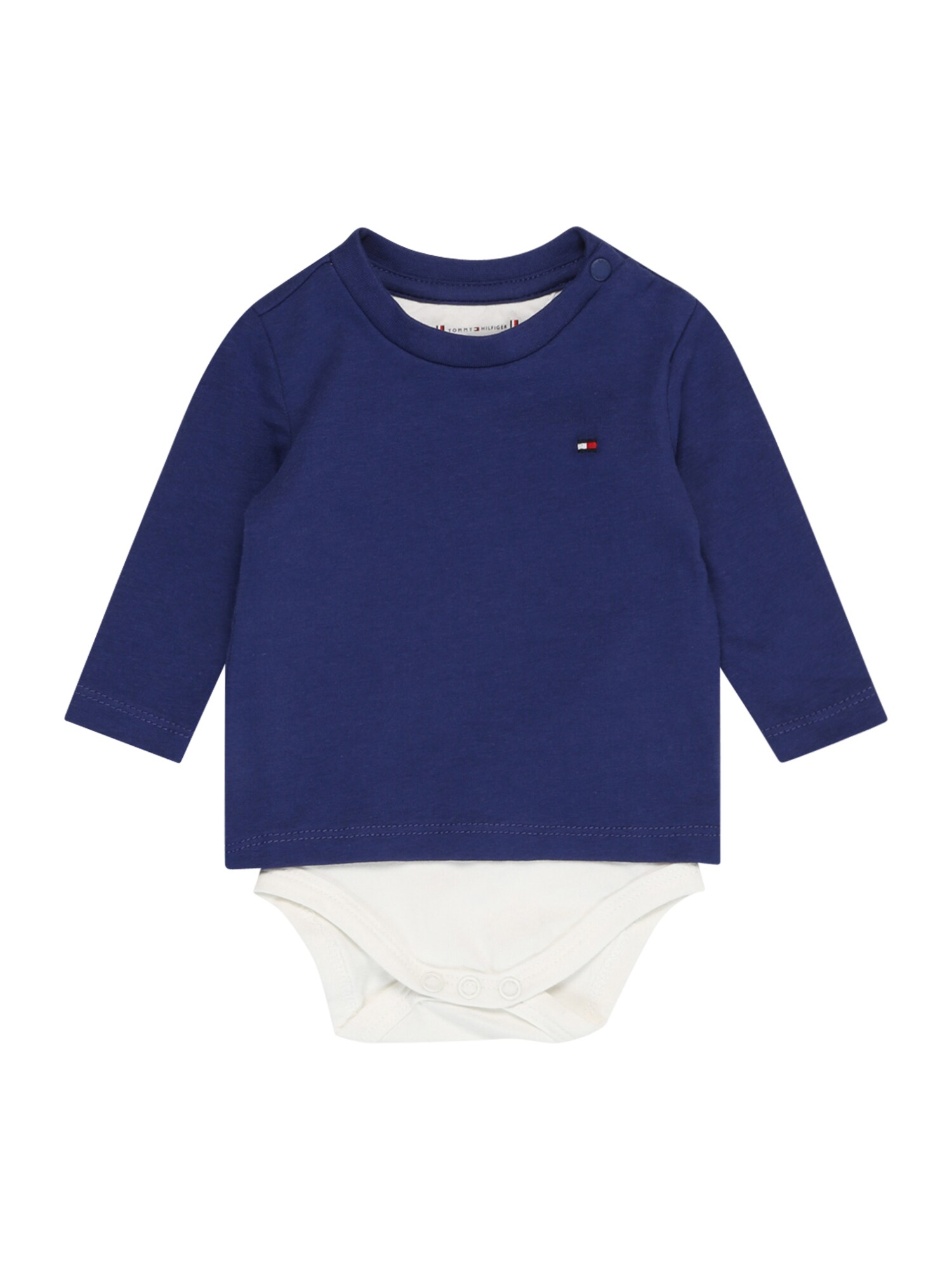 TOMMY HILFIGER Pajac/bodi  mornarska / off-bela