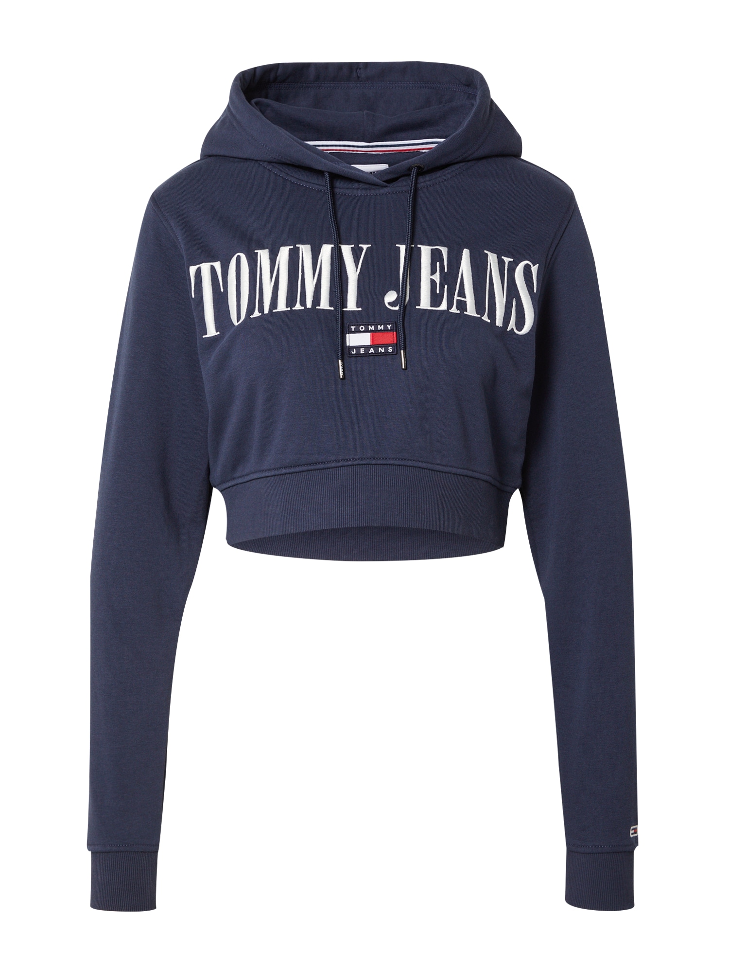 Tommy Jeans Majica  mornarska / rdeča / bela