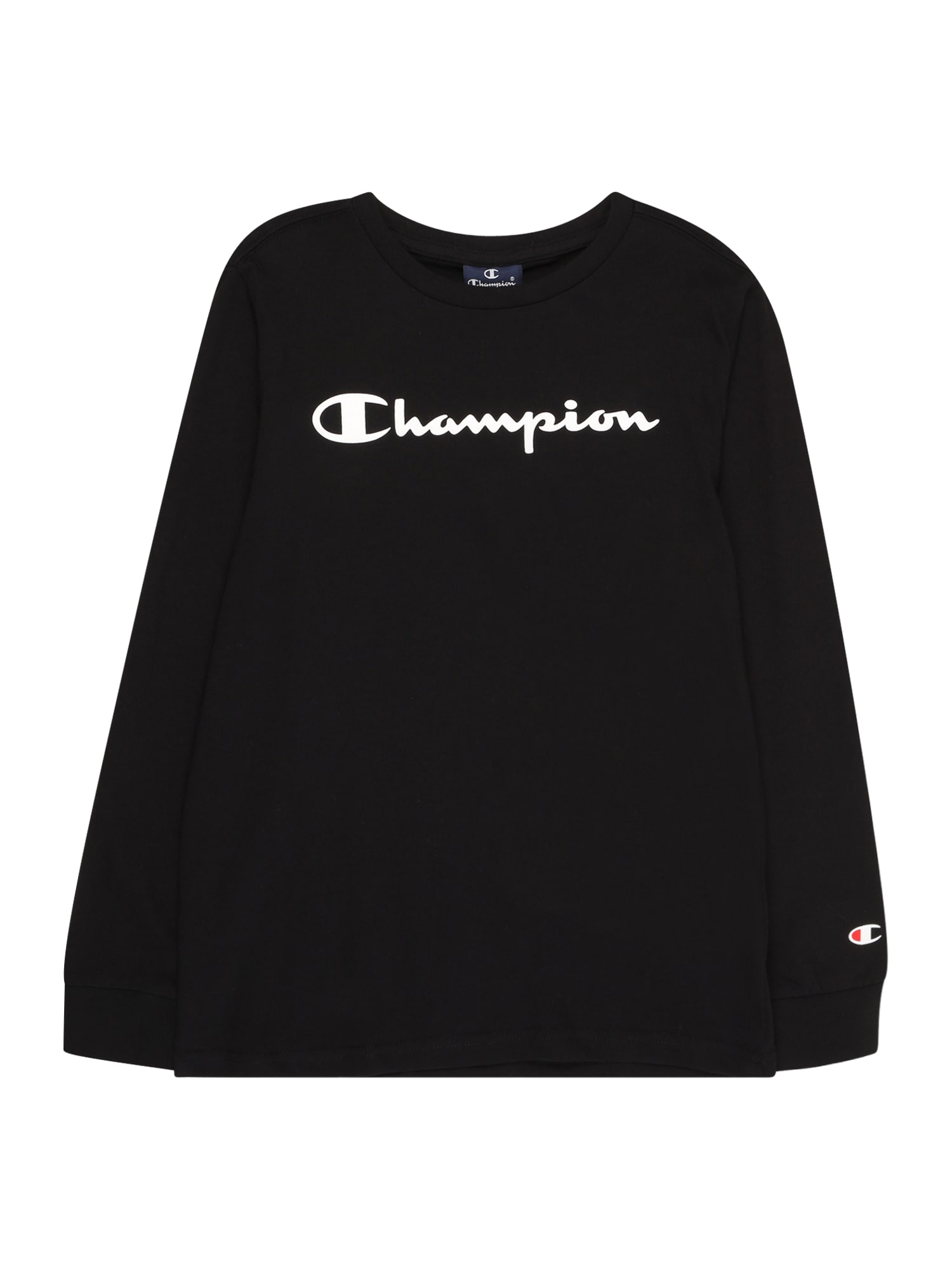 Champion Authentic Athletic Apparel Majica  črna / bela