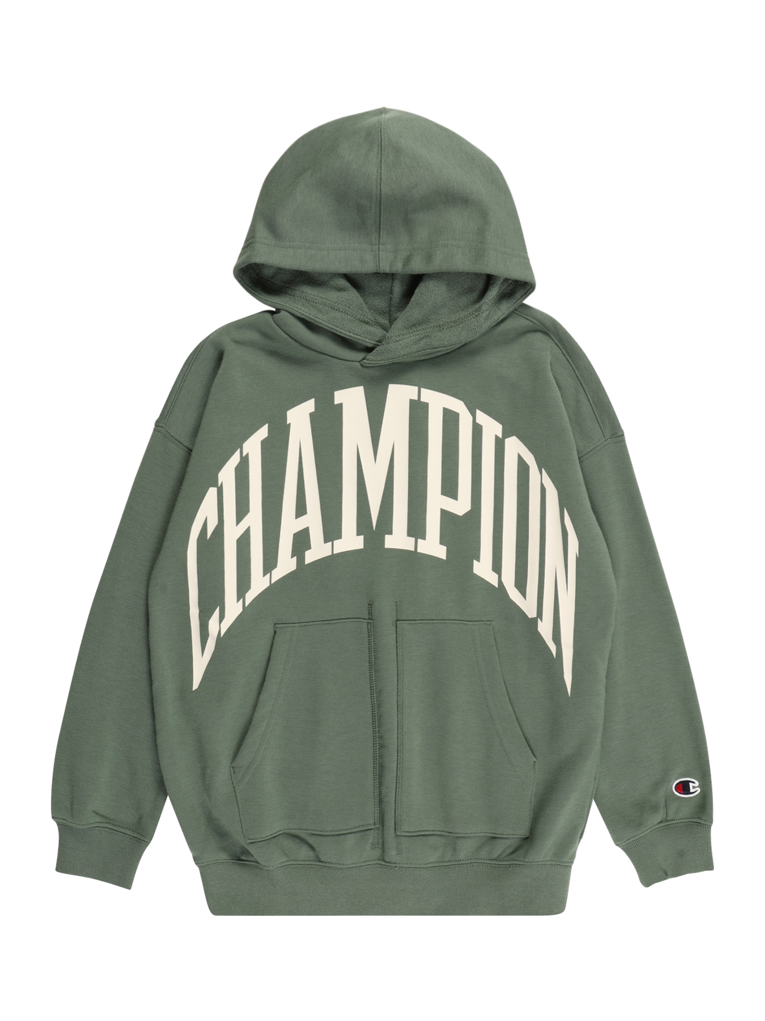 Champion Authentic Athletic Apparel Majica  ecru / kaki