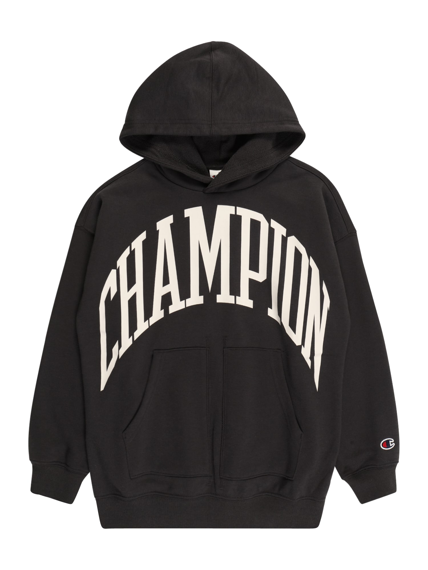 Champion Authentic Athletic Apparel Majica  kremna / črna