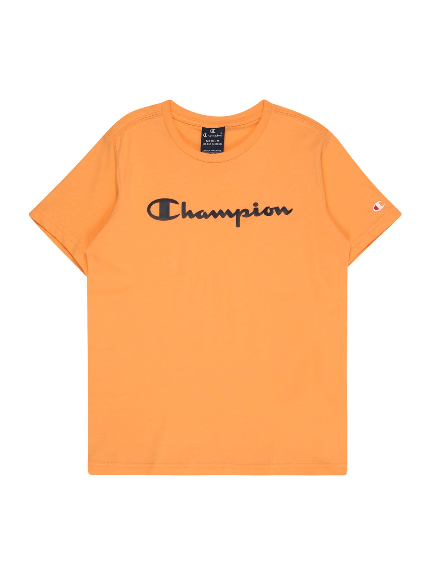 Champion Authentic Athletic Apparel Majica  oranžna / črna