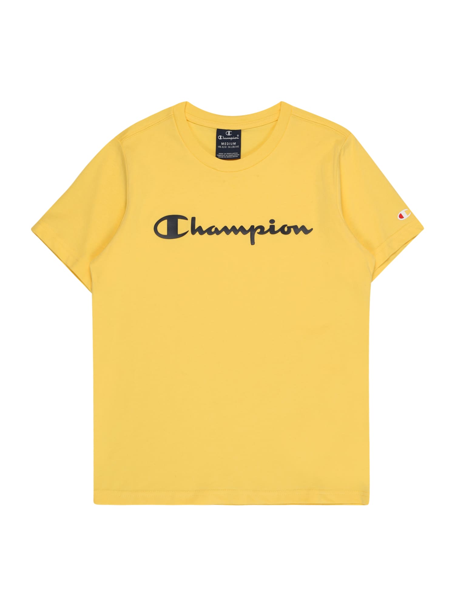 Champion Authentic Athletic Apparel Majica  rumena / črna