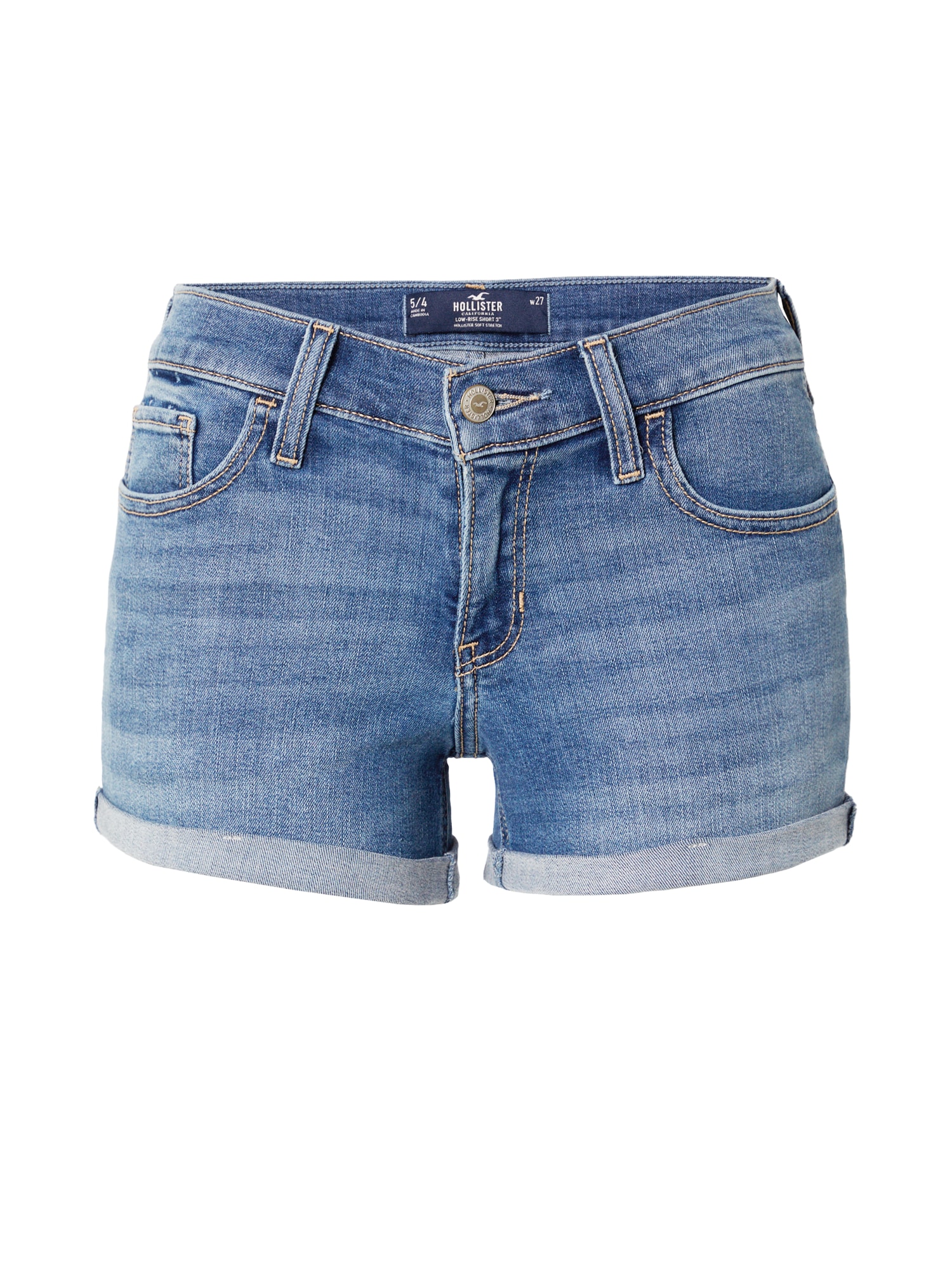 HOLLISTER Kavbojke  moder denim