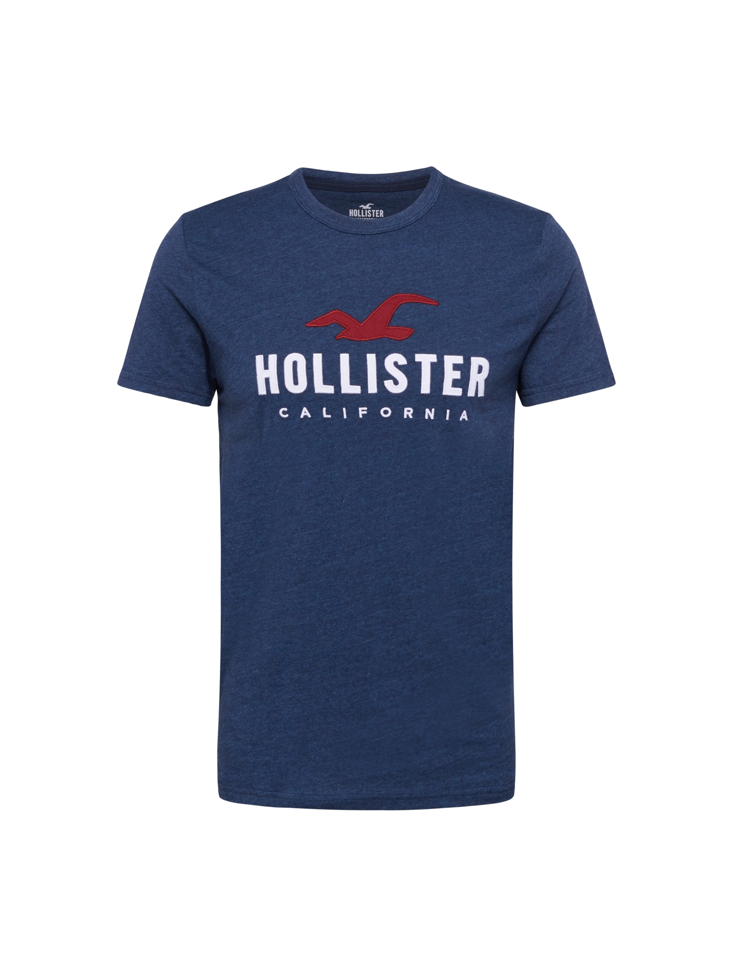 HOLLISTER Majica  mornarska / rdeča / bela