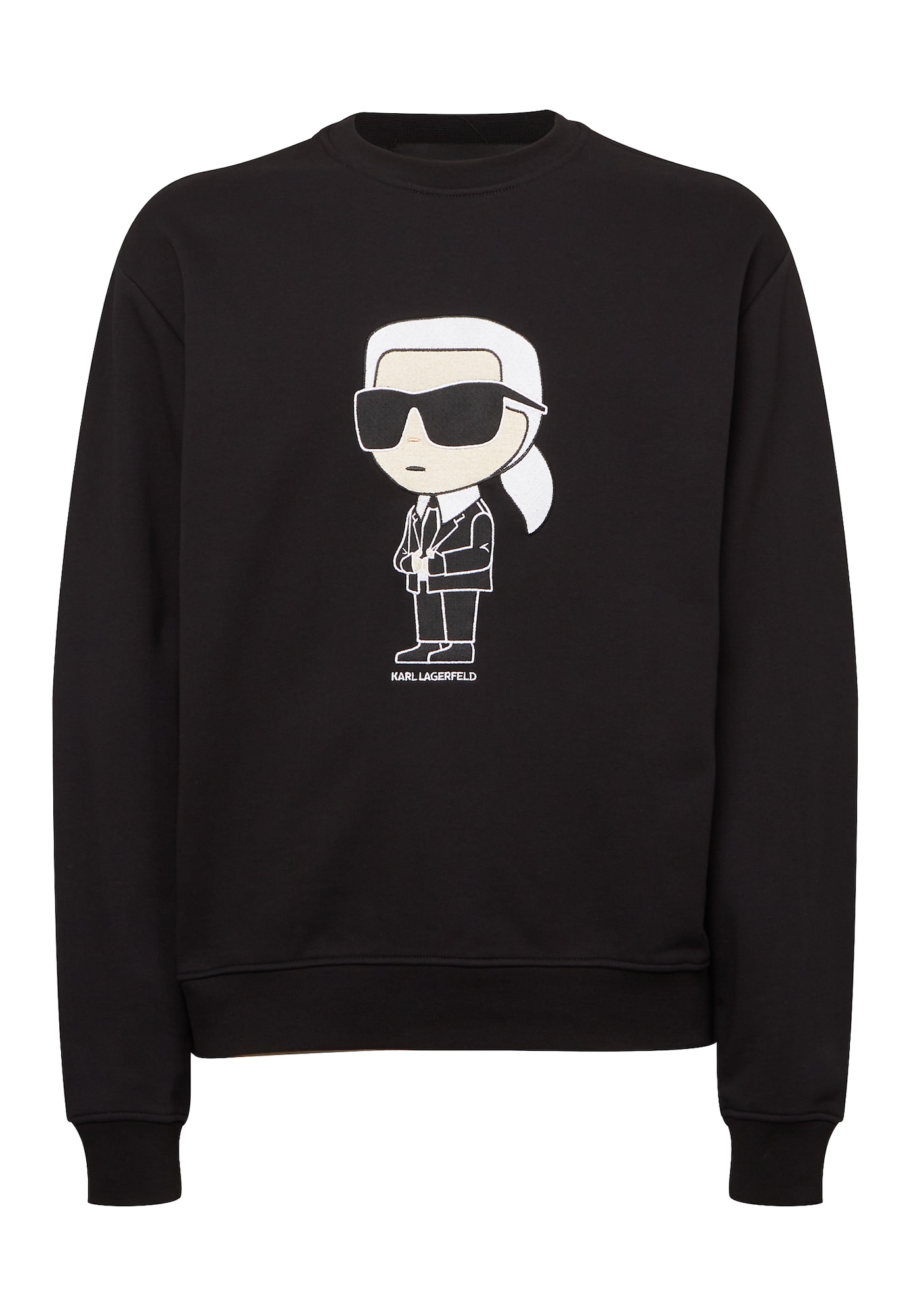 Karl Lagerfeld Majica 'Ikonik'  bež / črna / bela