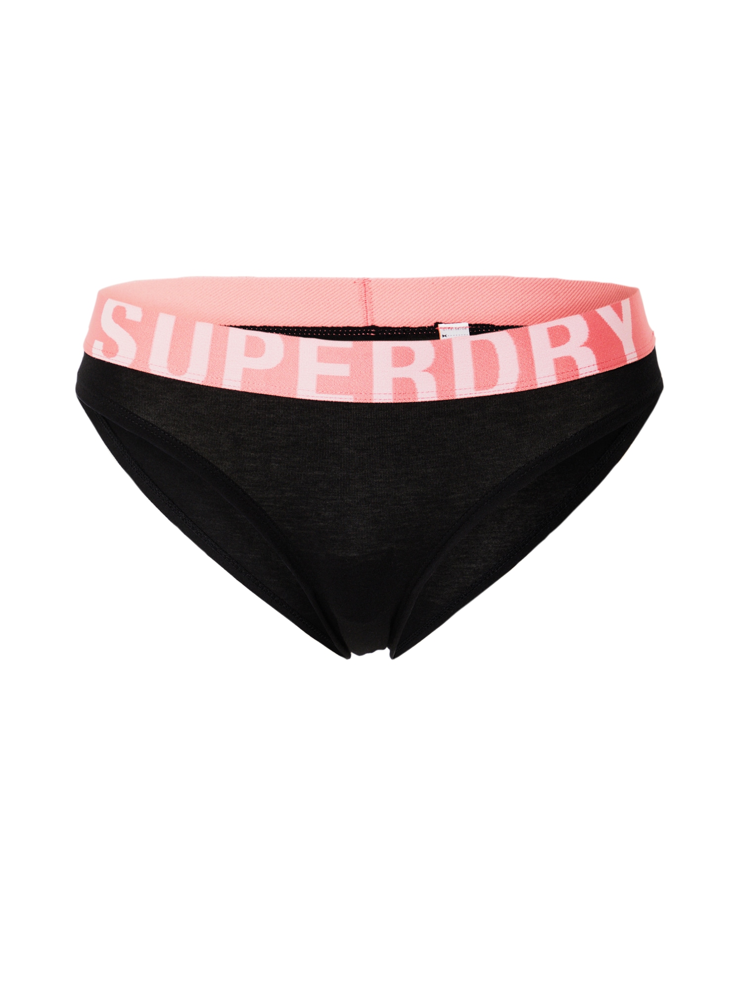 Superdry Spodnje hlačke  svetlo roza / črna / bela