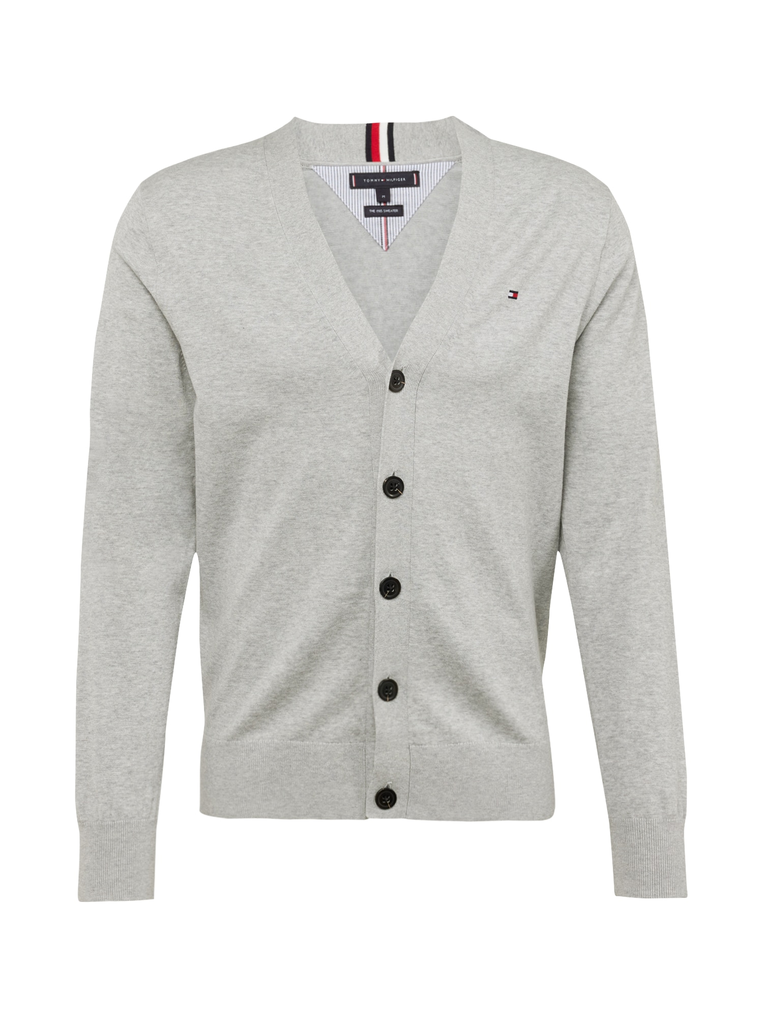 TOMMY HILFIGER Pletena jopa  siva