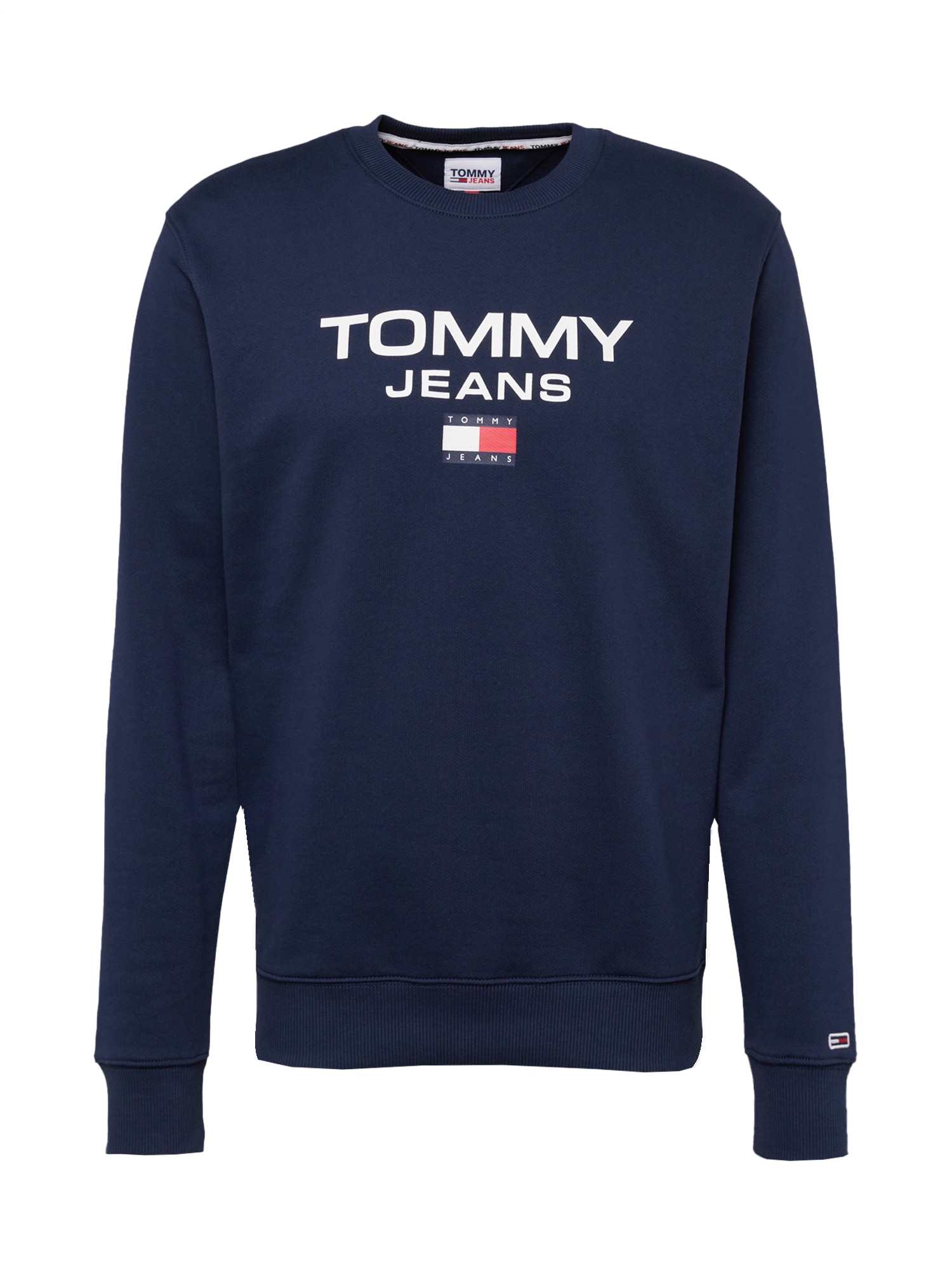 Tommy Jeans Majica  mornarska / rdeča / bela