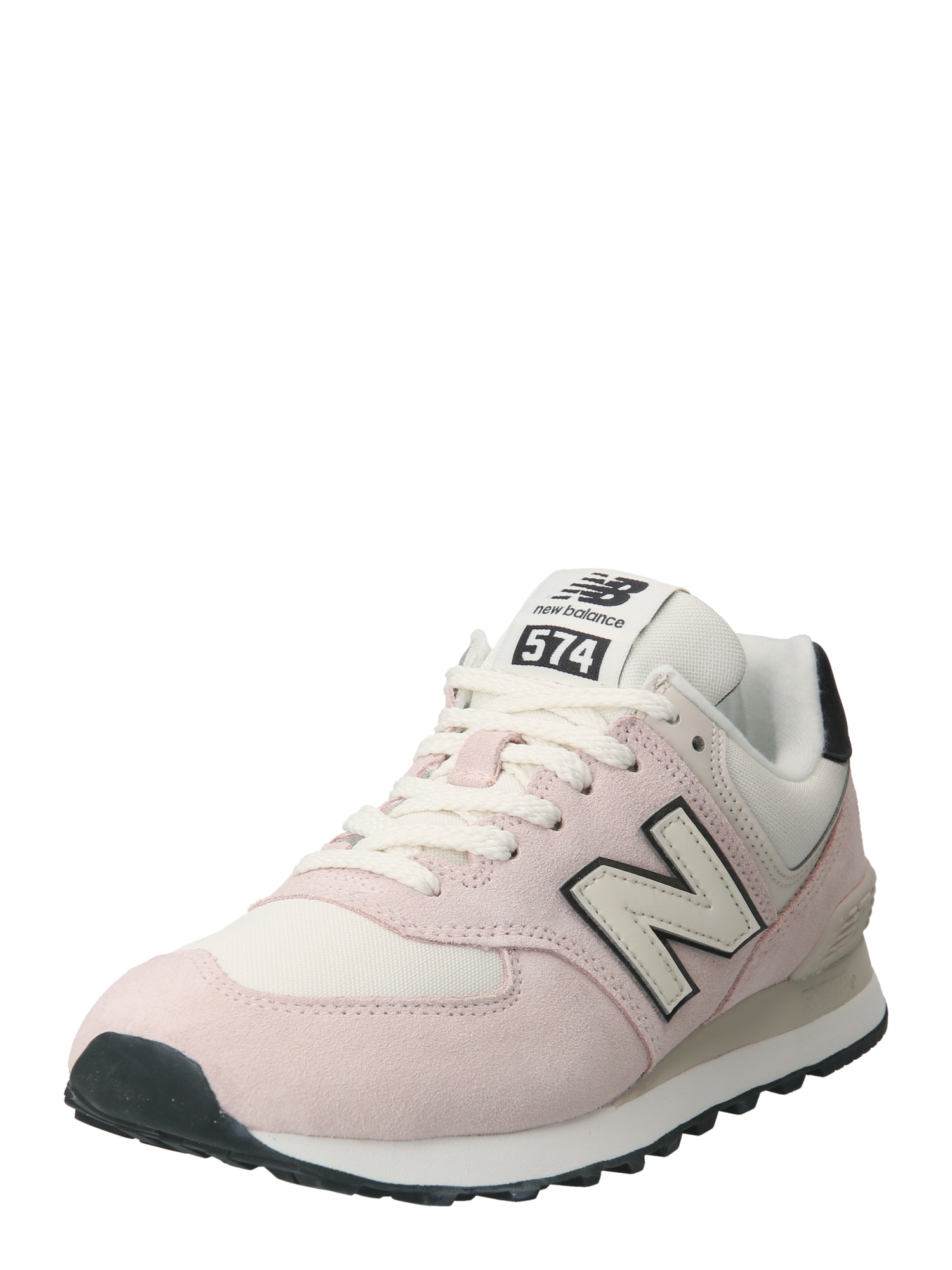 new balance Nizke superge  pastelno roza / črna / naravno bela